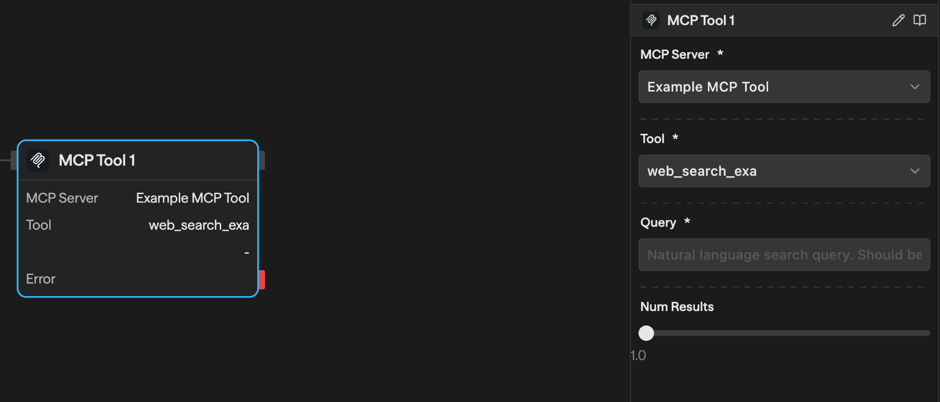 Block MCP Tool independente